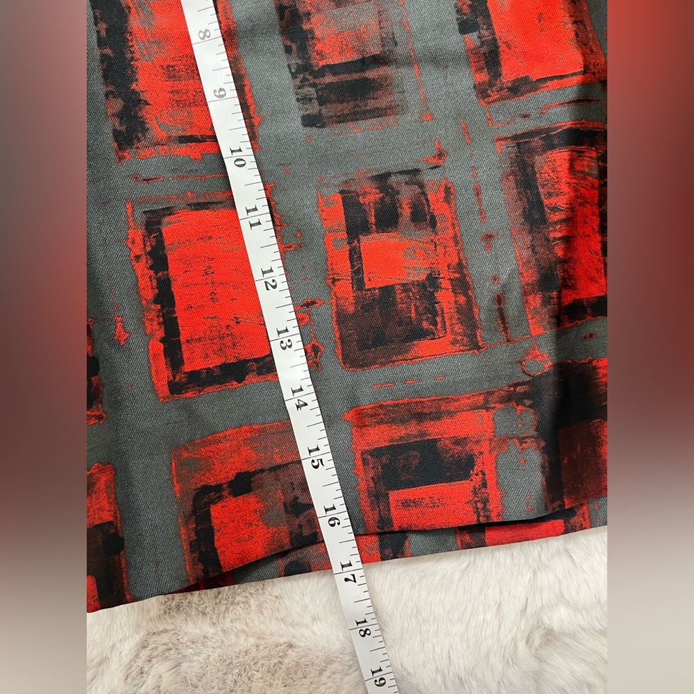 Milly Women's Graphic Print Skirt - Red/Grey
- Size 2 - Picture 10 of 11